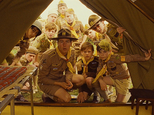 MOONRISE KINGDOM (2012)Edward Norton (Center)
