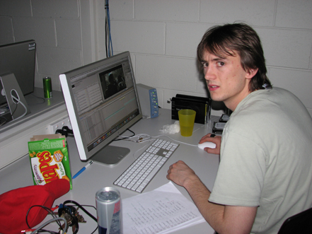 Chris Hocking working on Sakooz