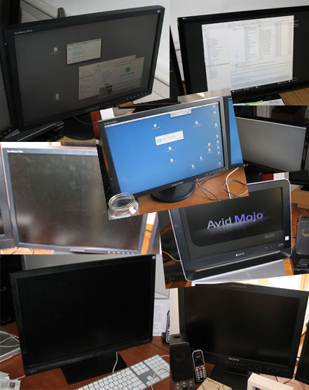 Lots of Computer Screens Lots of Computer Screens